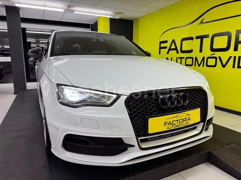 Usado Audi A3 S-Line 184 CV (135 kW) 2013 Blanco Berlina