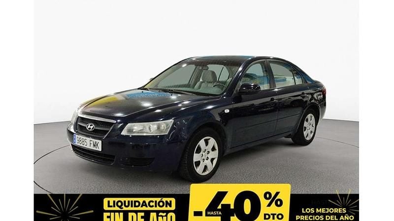 Azul Usado 2007 Hyundai Sonata Comfort Berlina | 4500 € (Precio justo) - Imagen 1/4