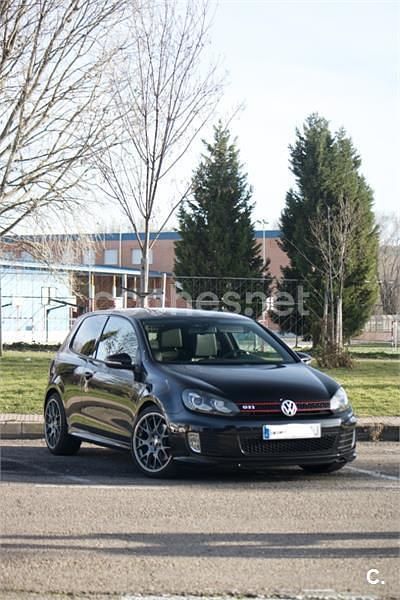 Usado VW Golf VII GTI 235 CV (172 kW) 2012 Negro Berlina