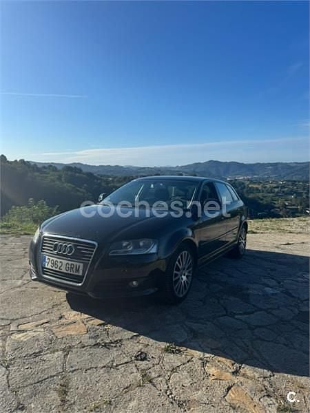 Negro Usado 2009 Audi A3 Berlina | 6500 € (Precio justo) - Imagen 1/4