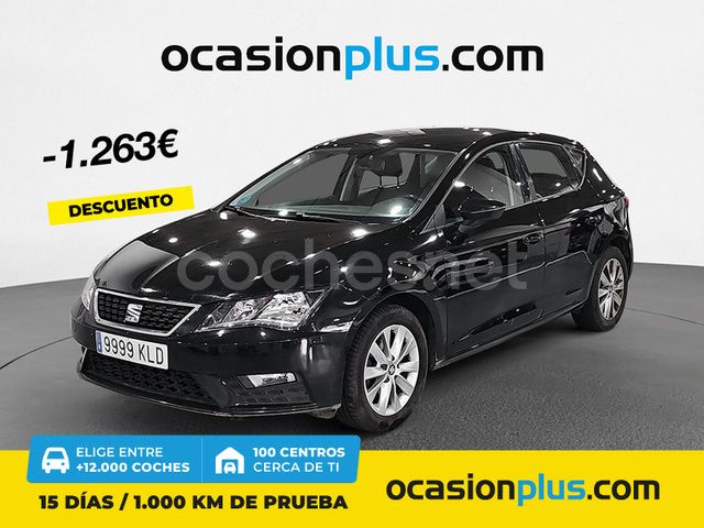 Negro Usado 2018 Seat Leon Style Berlina | 13.900 € (Precio justo) - Imagen 1/4
