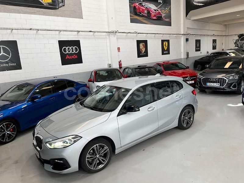 Gris / plata Usado 2020 BMW 116 M Sport Utilitario | 19.990 € (Precio justo) - Imagen 1/4