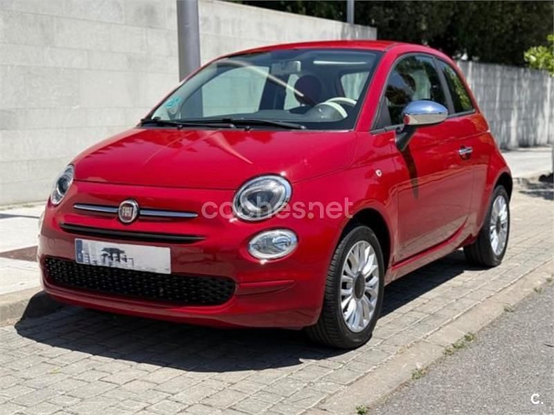 Usado Fiat 500 Lounge 69 CV (50 kW) 2016 Rojo Berlina