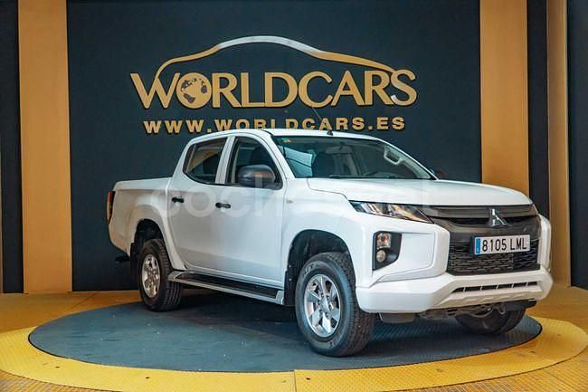 Usado Mitsubishi L200 150 CV (110 kW) 2021 Blanco Recogida