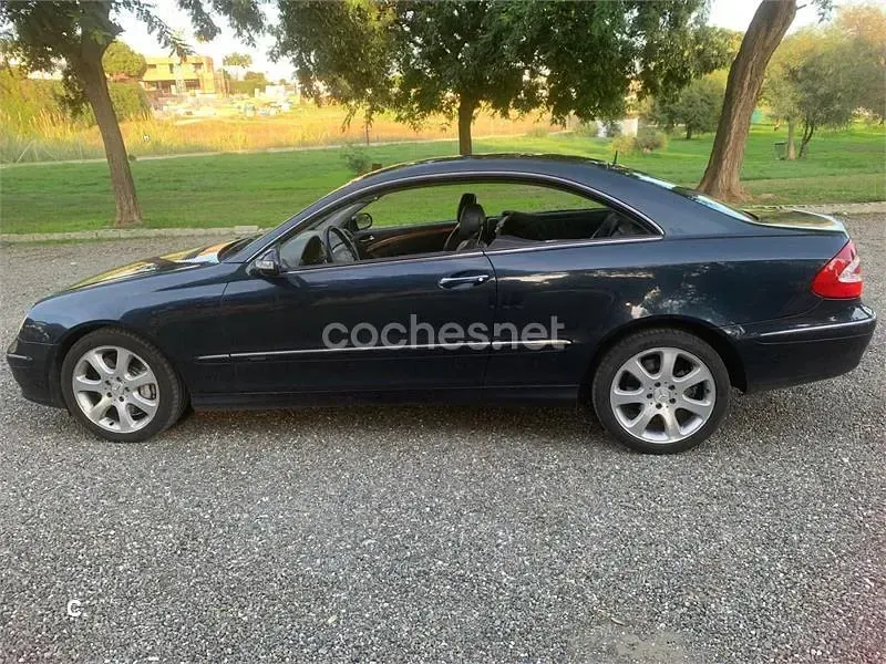 Usado Mercedes CLK320 Elegance 218 CV (160 kW) 2003 Azul Coupe