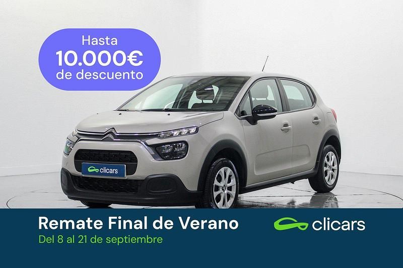 Gris Usado 2022 Citroën C3 Live Utilitario | 12.490 € (Precio justo) - Imagen 1/4