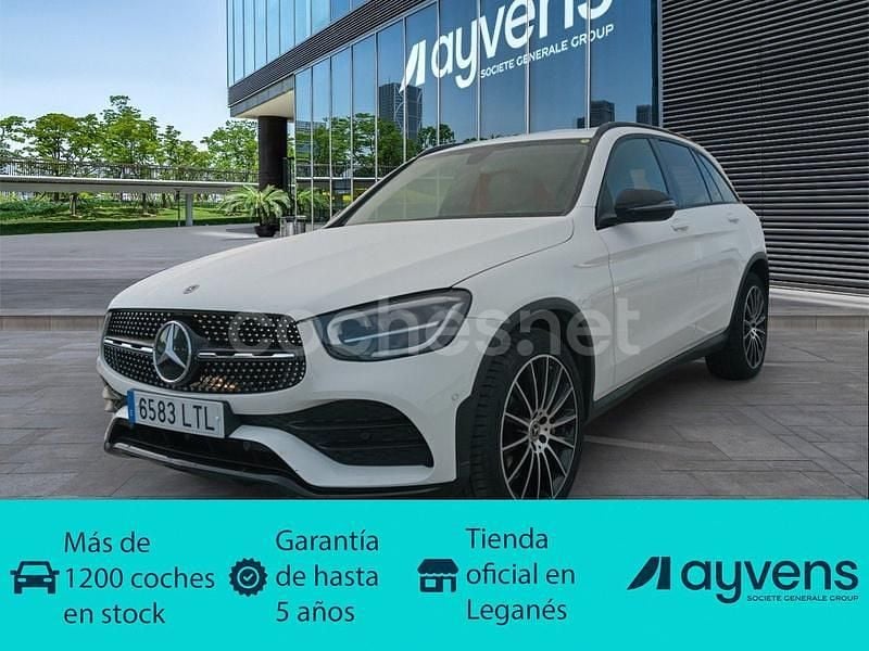Blanco Usado 2021 Mercedes GLC220 SUV | 36.500 € (Buen precio) - Imagen 1/4