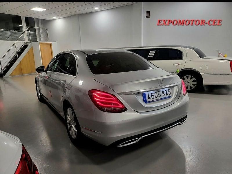 Usado Mercedes C200 136 CV (100 kW) 2015 Gris / plata Berlina
