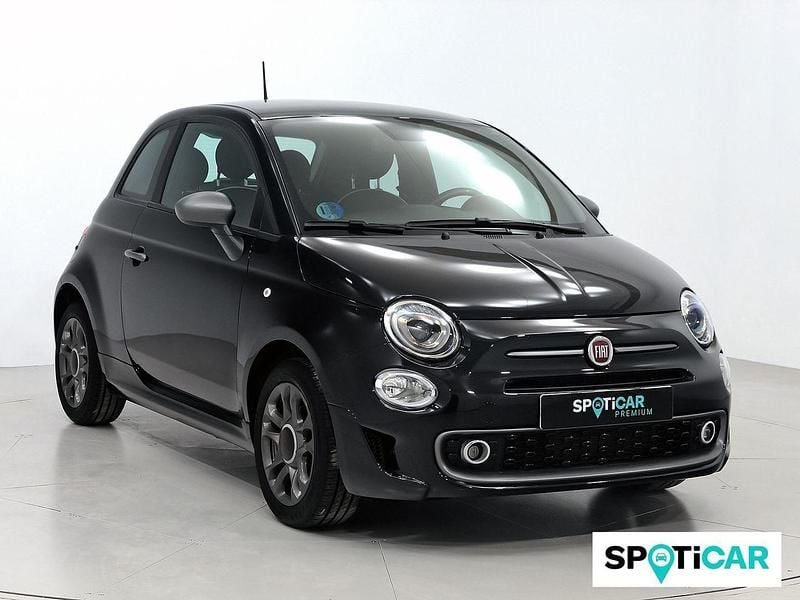 Negro Usado 2020 Fiat 500S S Utilitario | 10.950 € (Buen precio) - Imagen 1/4