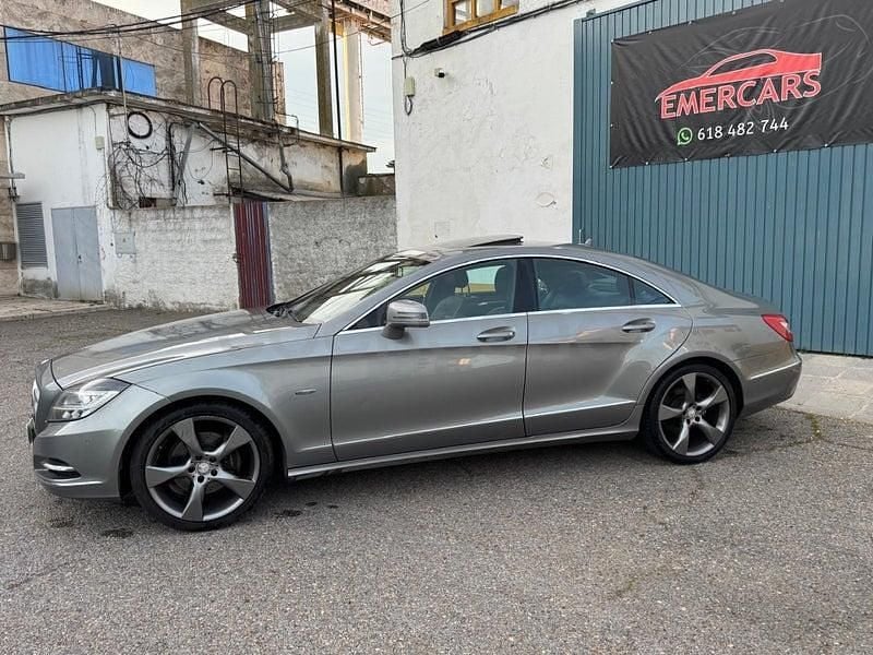Usado Mercedes CLS350 265 CV (194 kW) 2011 Gris / plata Berlina