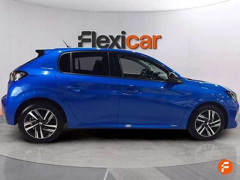 Usado Peugeot 208 Allure 102 CV (75 kW) 2022 Azul Utilitario