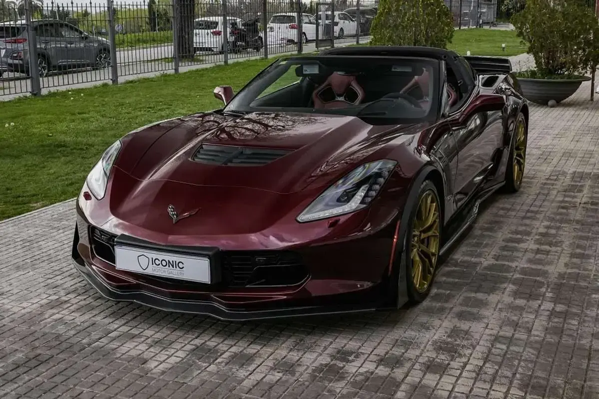 Usado Chevrolet Corvette Stingray 466 CV (342 kW) 2015 Burdeos Descapotable