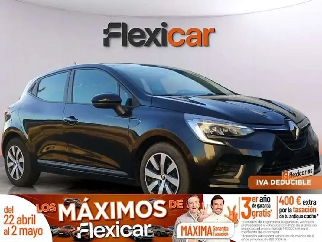 Usado Renault Clio V Equilibre 91 CV (66 kW) 2023 Negro Utilitario