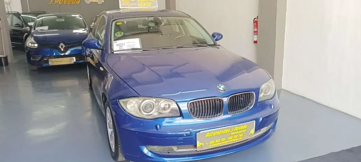 Usado BMW 118 Comfort Edition 143 CV (105 kW) 2010 Azul Utilitario