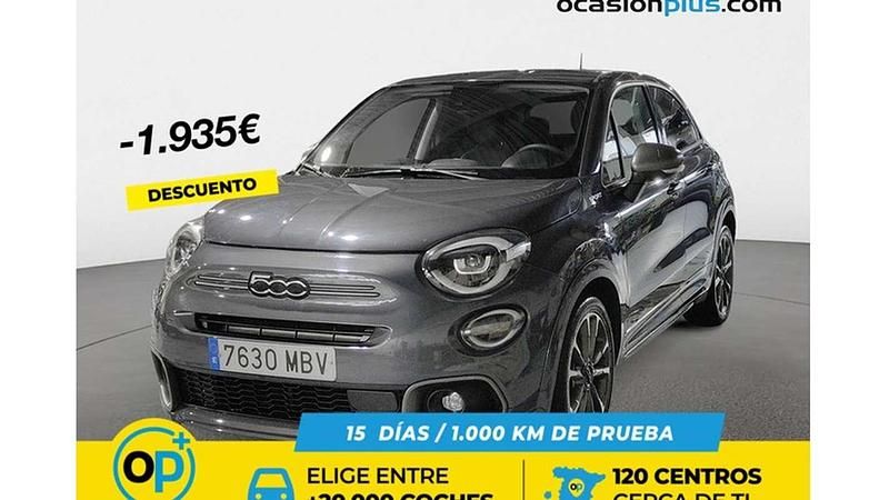 Usado Fiat 500X Sport 132 CV (97 kW) 2022 Gris SUV