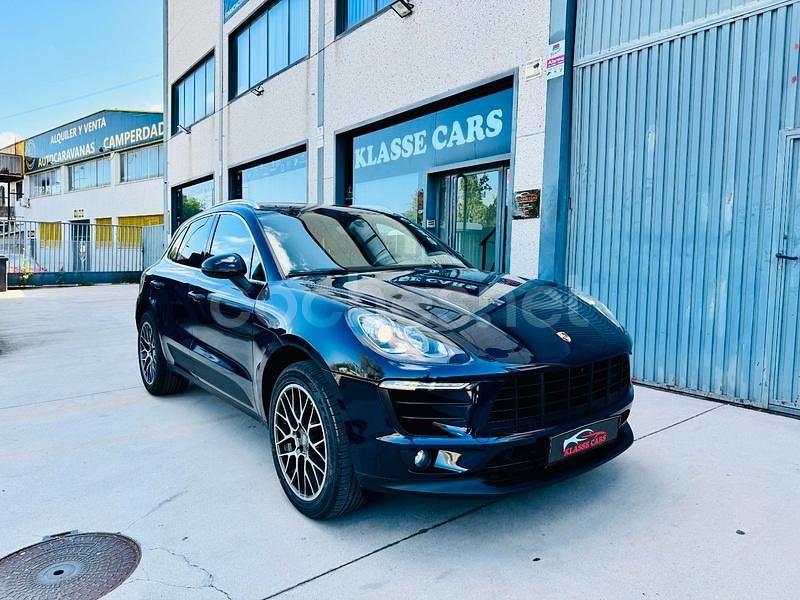 Azul Usado 2016 Porsche Macan S SUV | 36.990 € (Precio justo) - Imagen 1/4