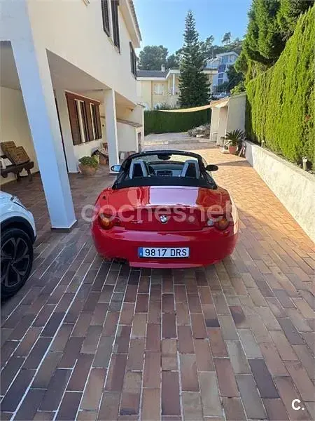 Usado BMW Z4 170 CV (125 kW) 2004 Rojo Descapotable