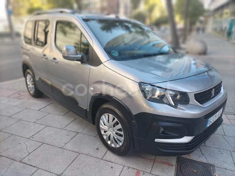 Gris / plata Usado 2019 Peugeot Rifter Active Monovolumen | 14.500 € (Precio justo) - Imagen 1/4