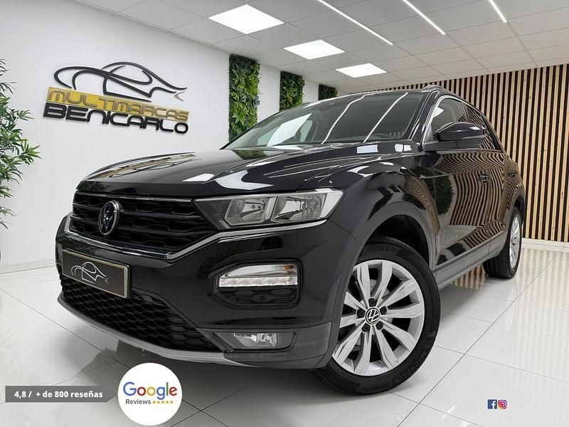Usado VW T-Roc Advance 150 CV (110 kW) 2021 Negro SUV