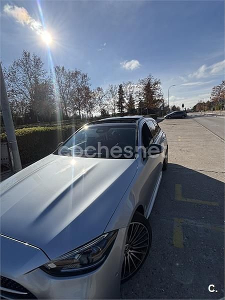 Usado Mercedes C220 200 CV (147 kW) 2023 Gris / plata Familiar