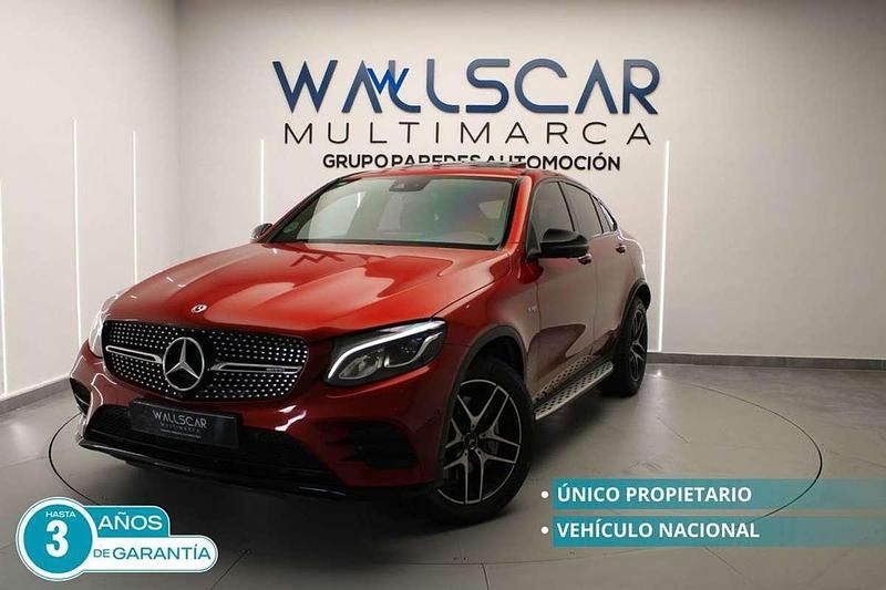Rojo Usado 2019 Mercedes GLC43 AMG AMG SUV | 44.899 € (Caro) - Imagen 1/4