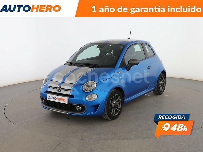 Azul Usado 2020 Fiat 500S S Berlina | 10.599 € (Precio justo) - Imagen 1/3
