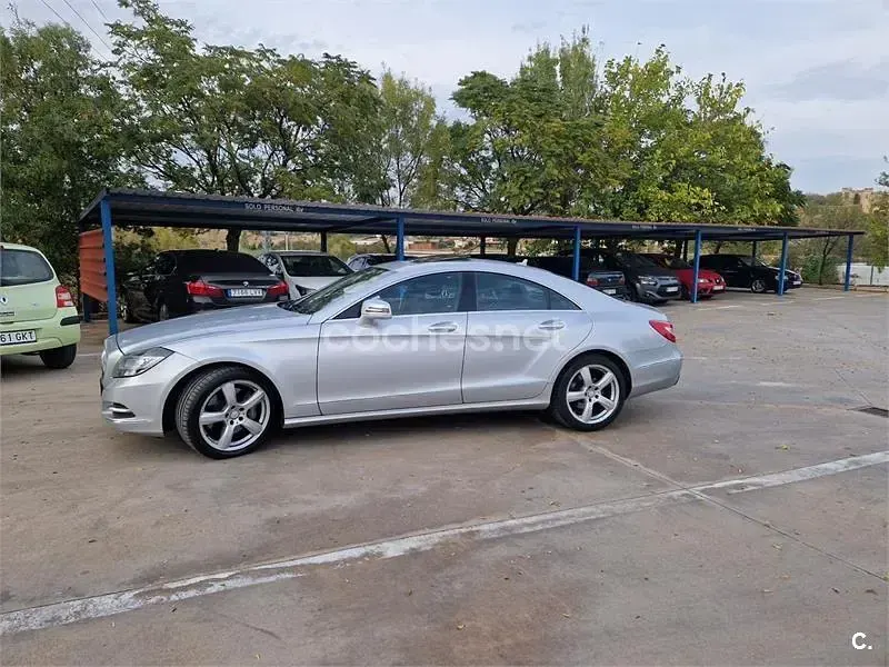 Usado Mercedes CLS350 265 CV (194 kW) 2015 Gris / plata Berlina