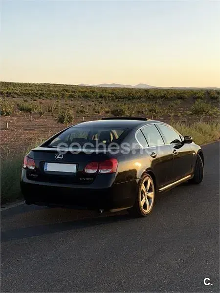 Usado Lexus GS300 President Line 249 CV (183 kW) 2006 Negro Berlina