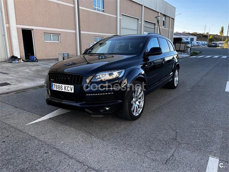 Negro Usado 2014 Audi Q7 Attraction SUV | 20.500 € (Precio justo) - Imagen 1/4