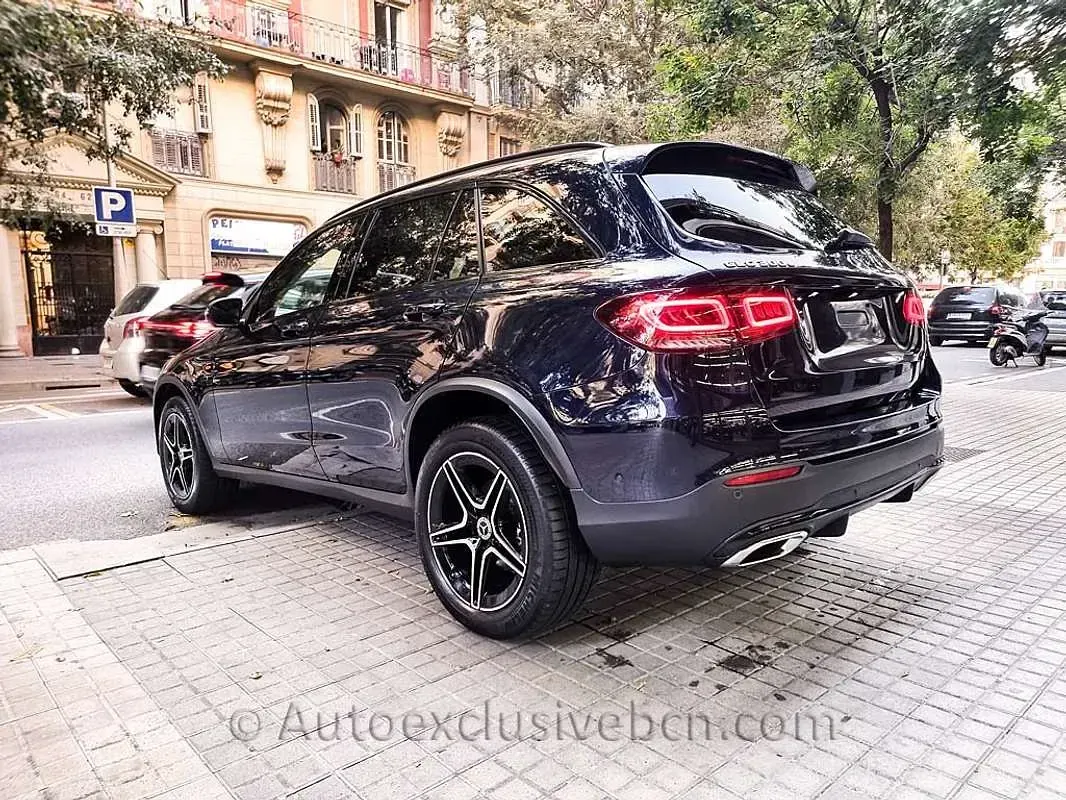 Usado Mercedes GLC300 321 CV (236 kW) 2021 Azul SUV