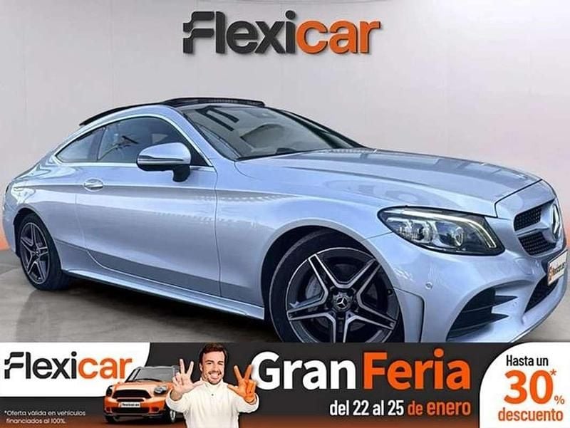 Gris Usado 2019 Mercedes C200 Coupe | 27.990 € (Caro) - Imagen 1/4