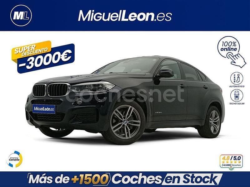 Negro Usado 2019 BMW X6 Performance SUV | 45.985 € (Precio justo) - Imagen 1/3