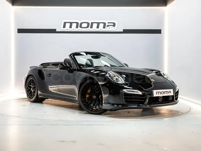 Usado Porsche 911 Turbo S Cabriolet 560 CV (411 kW) 2014 Negro Descapotable