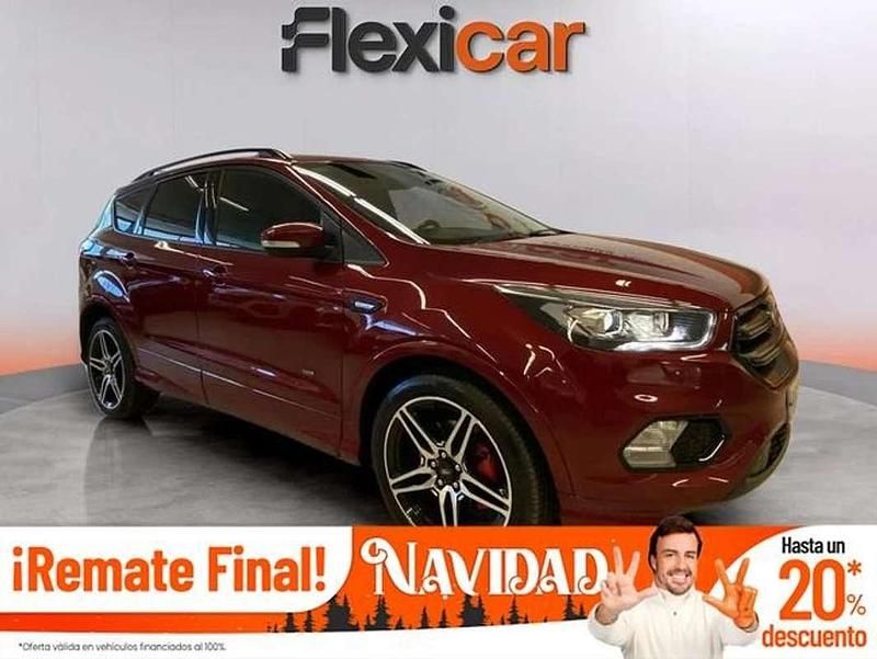 Rojo Usado 2019 Ford Kuga ST-Line SUV | 17.990 € (Precio justo) - Imagen 1/4
