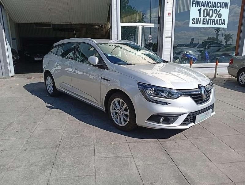 Plateado Usado 2020 Renault Mégane GrandTour Zen Familiar | 9500 € (Precio justo) - Imagen 1/4