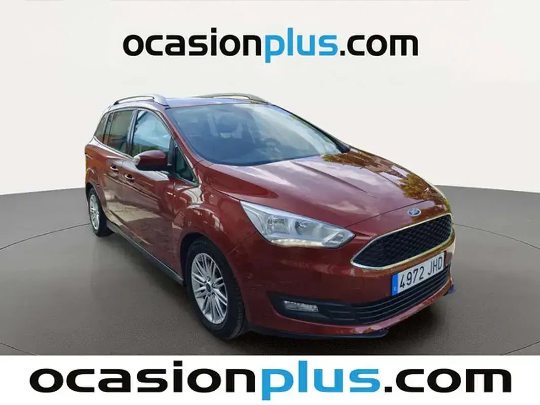 Usado Ford Grand C-Max Trend+ 125 CV (91 kW) 2015 Rojo Monovolumen