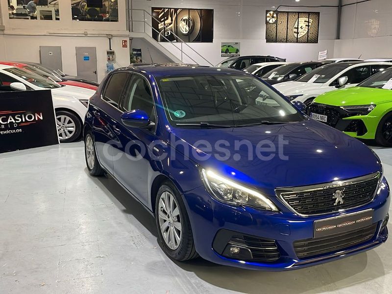 Azul Usado 2020 Peugeot 308 Style Berlina | 9990 € (Buen precio) - Imagen 1/4