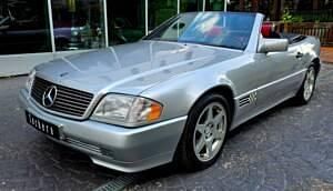 Usado Mercedes SL320 Mille Miglia 231 CV (169 kW) 1995 Plateado Descapotable