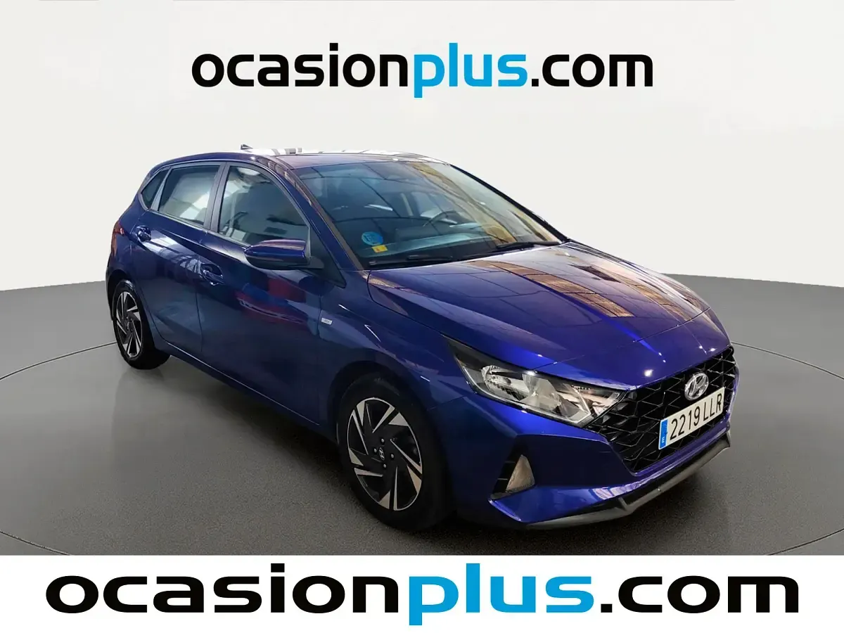 Usado Hyundai i20 100 CV (73 kW) 2020 Azul Utilitario