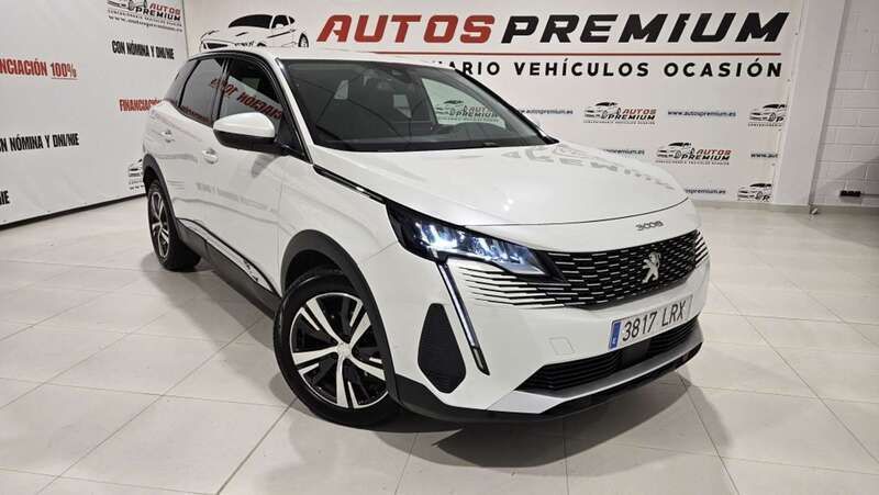 Blanco Usado 2021 Peugeot 3008 Allure SUV | 15.999 € (Buen precio) - Imagen 1/4