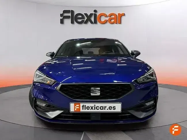 Usado Seat Leon FR 150 CV (110 kW) 2021 Azul