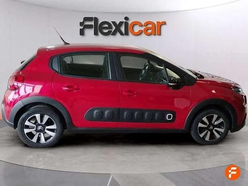 Usado Citroën C3 PureTech 82 CV (60 kW) 2018 Rojo Utilitario