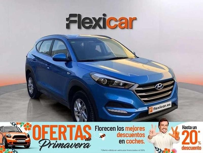Usado Hyundai Tucson 132 CV (97 kW) 2018 Azul SUV