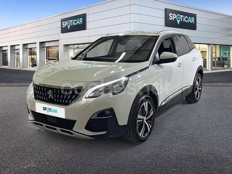 Blanco Usado 2019 Peugeot 3008 Allure SUV | 17.495 € (Caro) - Imagen 1/4