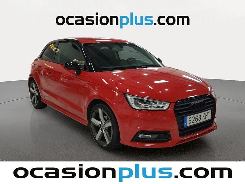 Usado Audi A1 S-Line 90 CV (66 kW) 2018 Rojo Utilitario