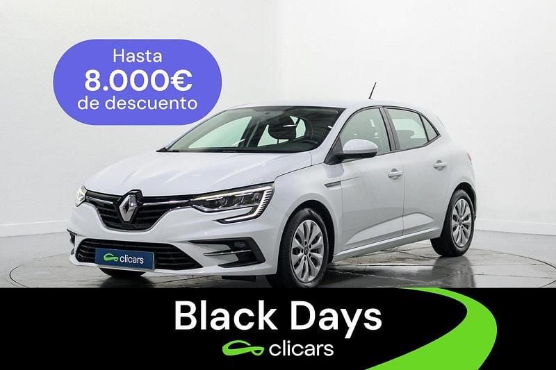 Blanco Usado 2021 Renault Mégane IV Life Berlina | 12.690 € (Buen precio) - Imagen 1/4