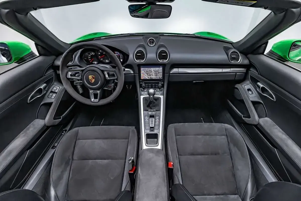 Usado Porsche Boxster GTS 400 CV (294 kW) 2020 Verde Descapotable