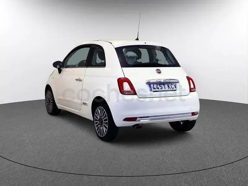 Usado Fiat 500 Lounge 69 CV (50 kW) 2017 Blanco Berlina
