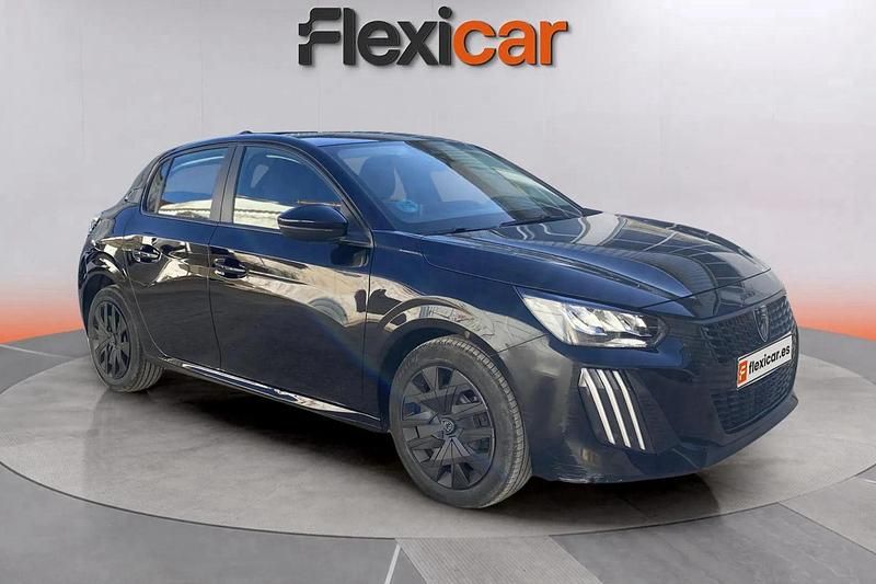 Negro Usado 2024 Peugeot 208 Active Utilitario | 13.490 € (Precio justo) - Imagen 1/4