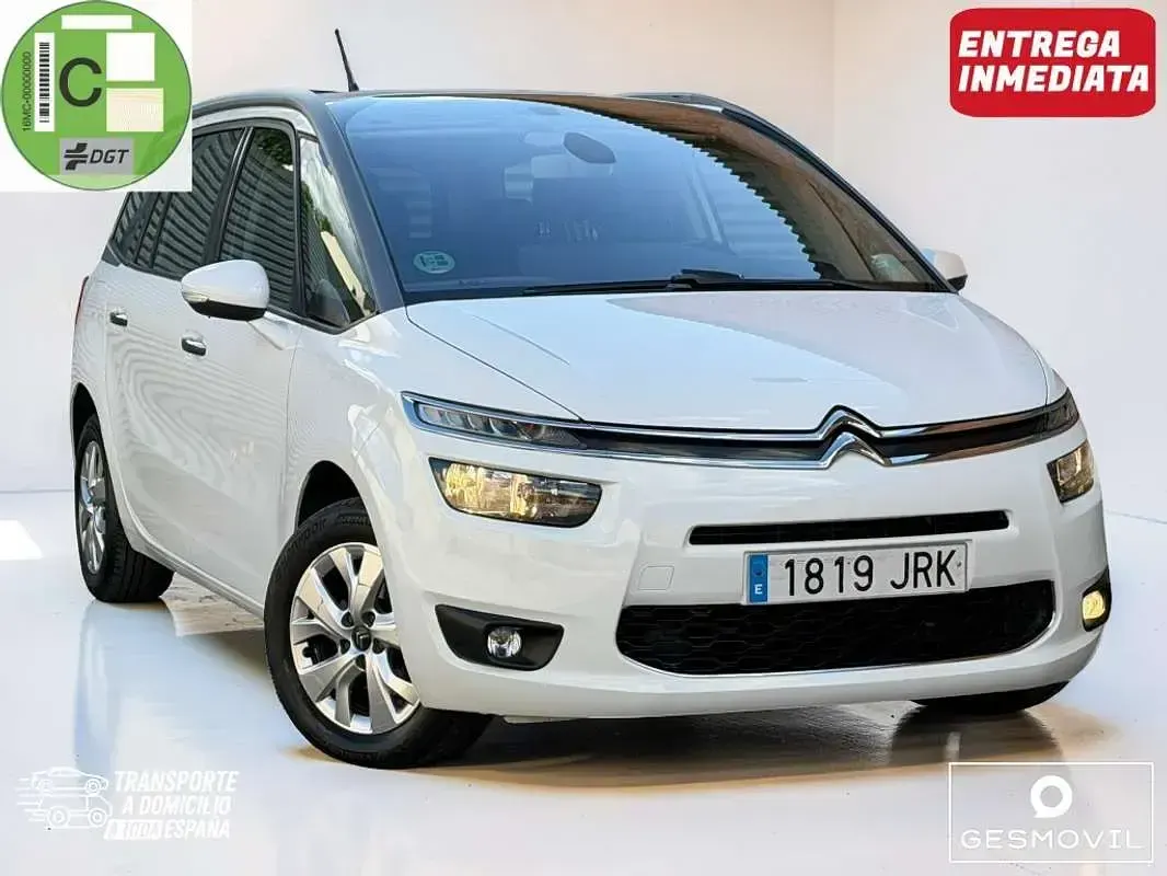Brugt Citroën Grand C4 Picasso Feel 131 HK (96 kW) 2016 Hvid MPV